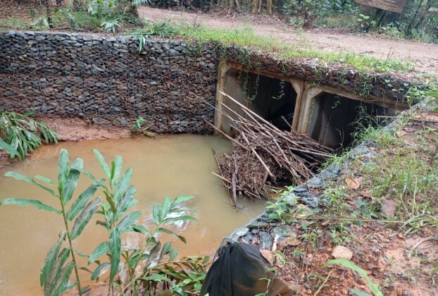 Deslizamentos das chuvas