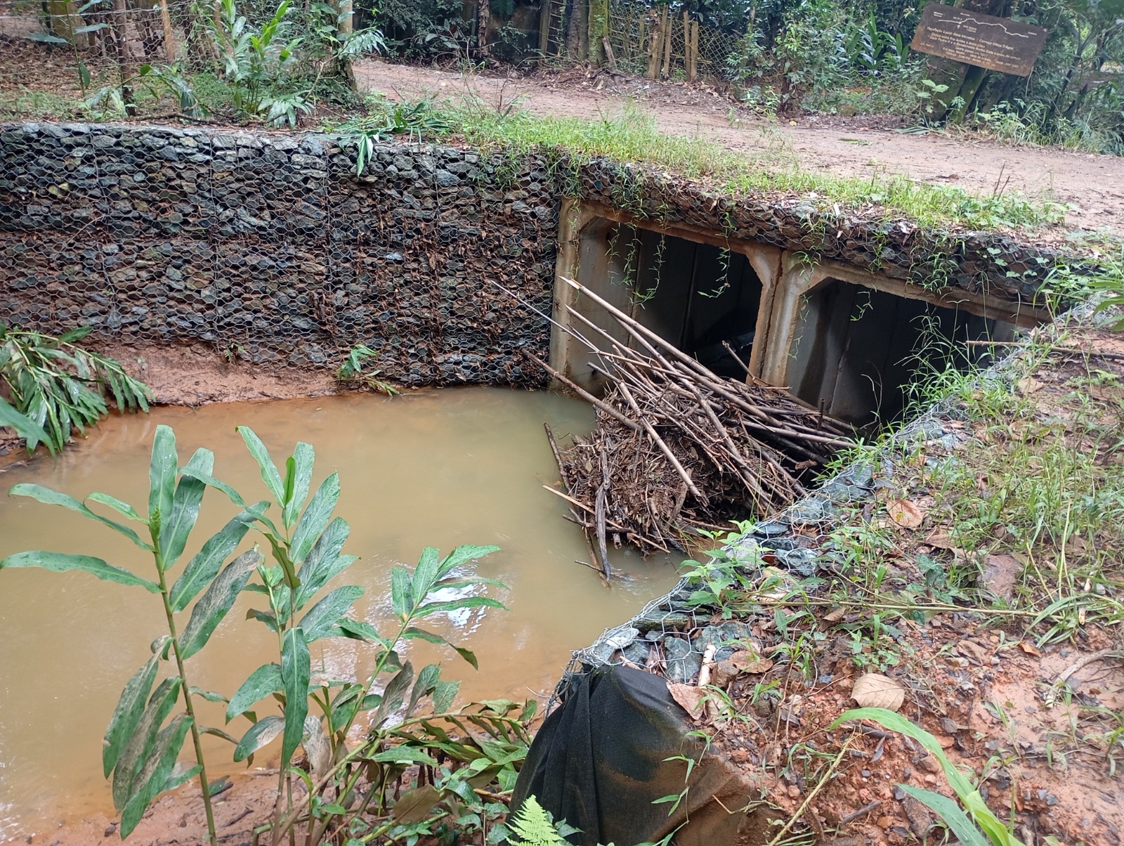 Deslizamentos das chuvas